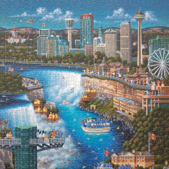 DOWDLE Niagara Falls 1000 🧩 Puzzle - Picture 6 of 8
